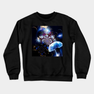 Hallucinogenic mushroom Crewneck Sweatshirt